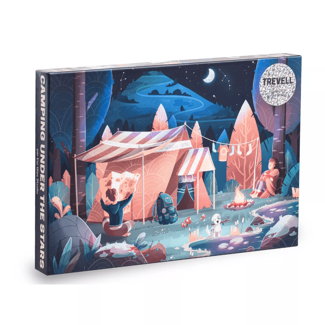 Camping Under the Stars (1000 pcs) CASSE-TÊTE - 1000 morceaux