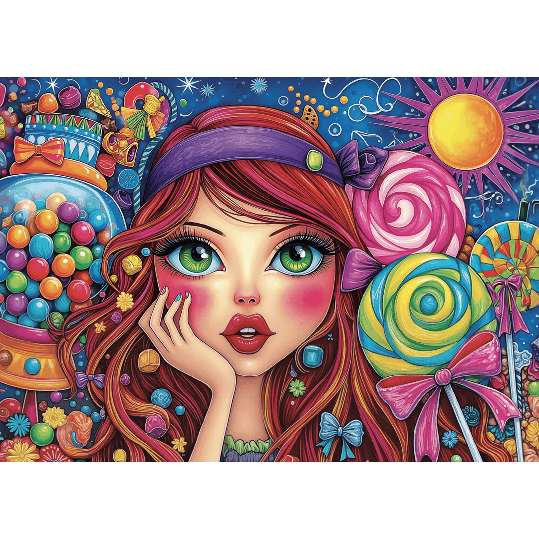 Candy Queen (1000pcs) CASSE-TÊTE - 1000 morceaux