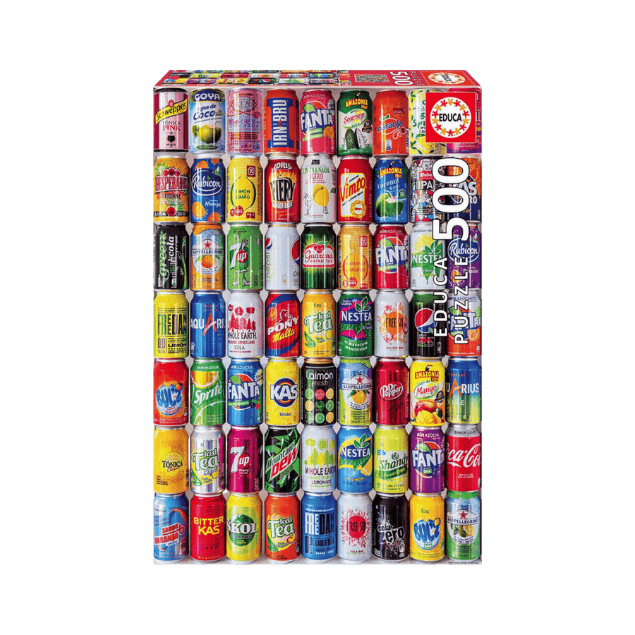 Canettes de soda | Pop Cans (500 pcs) CASSE-TÊTE - 400 - 550 morceaux