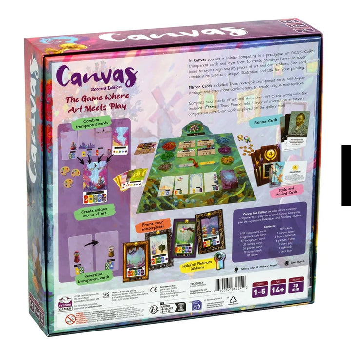 Canvas - 2nd Edition (EN) JEUX - Famille
