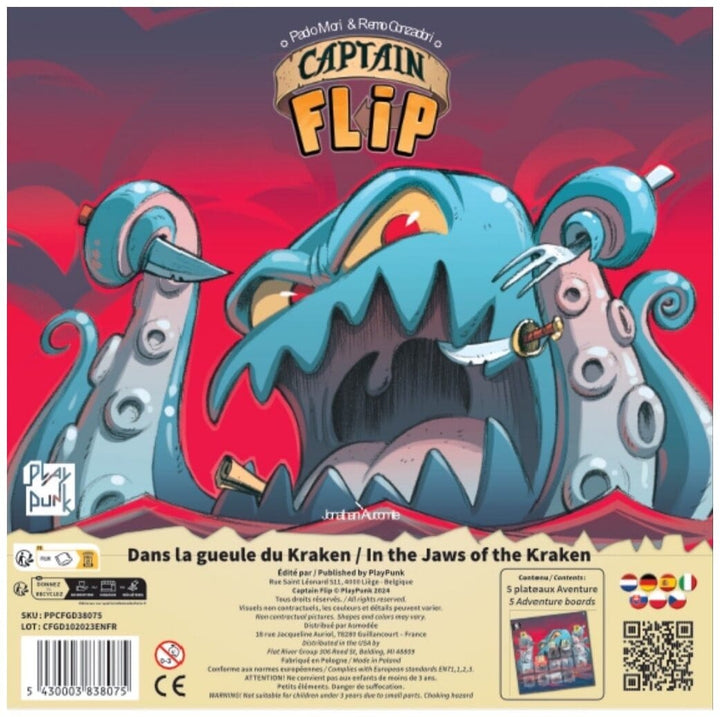 Captain Flip : Ext. Dans la Gueule du Kraken (ML) JEUX - Famille