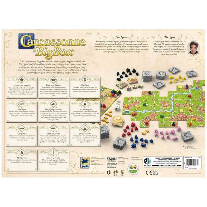 Carcassonne - Big Box - Refresh (EN) JEUX - Famille