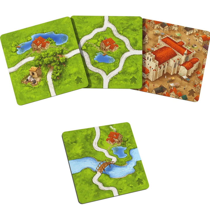 Carcassonne: Exp 1: Inns & Cathedrals (EN) - 2025 Version (EN) JEUX - Famille
