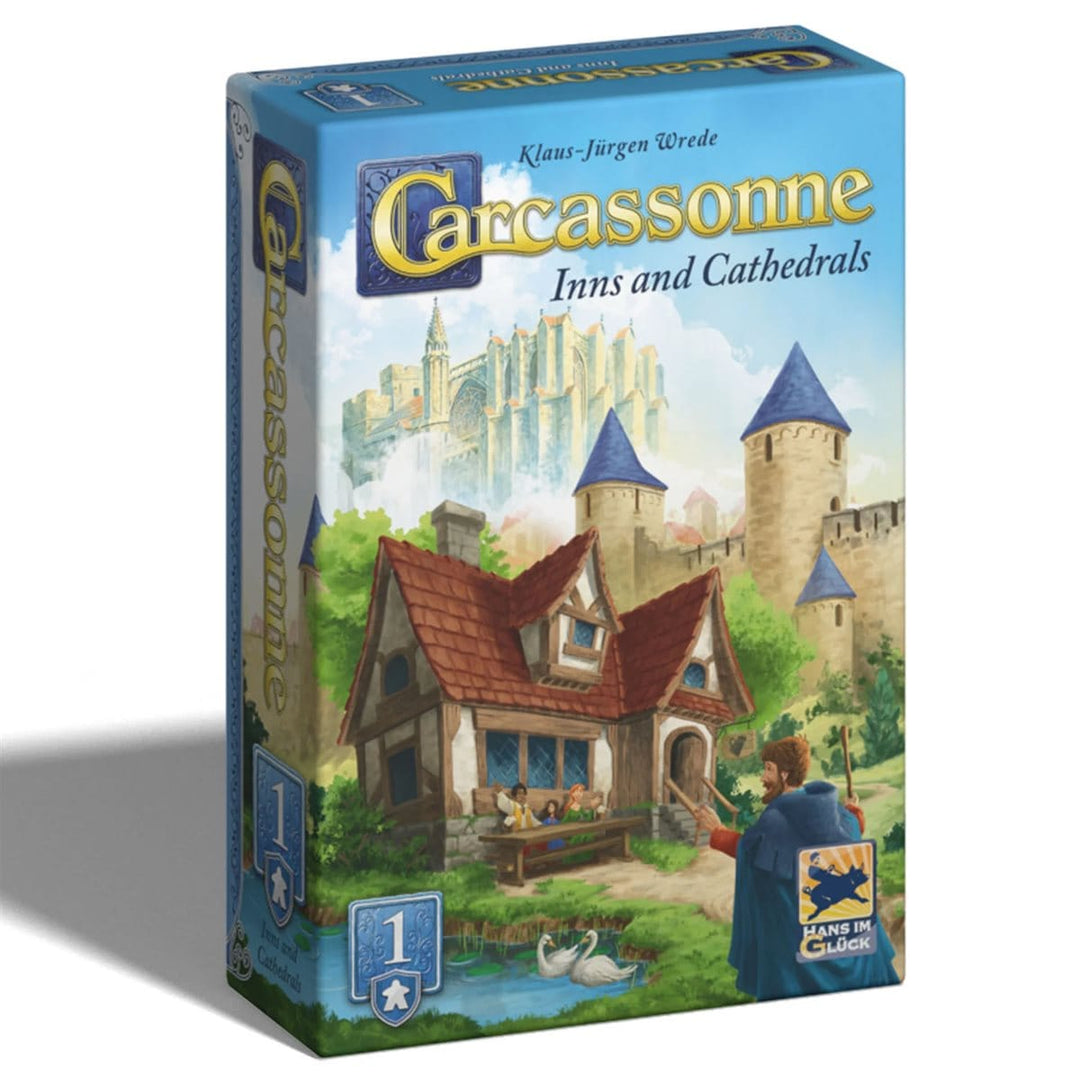 Carcassonne: Exp 1: Inns & Cathedrals (EN) - 2025 Version (EN) JEUX - Famille