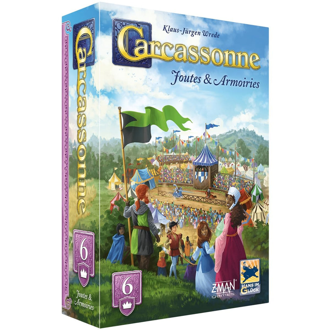 Carcassonne: Ext 6: Joutes & Armoiries - Version 2025 (FR) JEUX - Famille