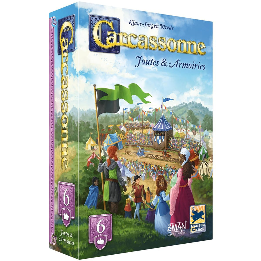 Carcassonne: Ext 6: Joutes & Armoiries - Version 2025 (FR) JEUX - Famille