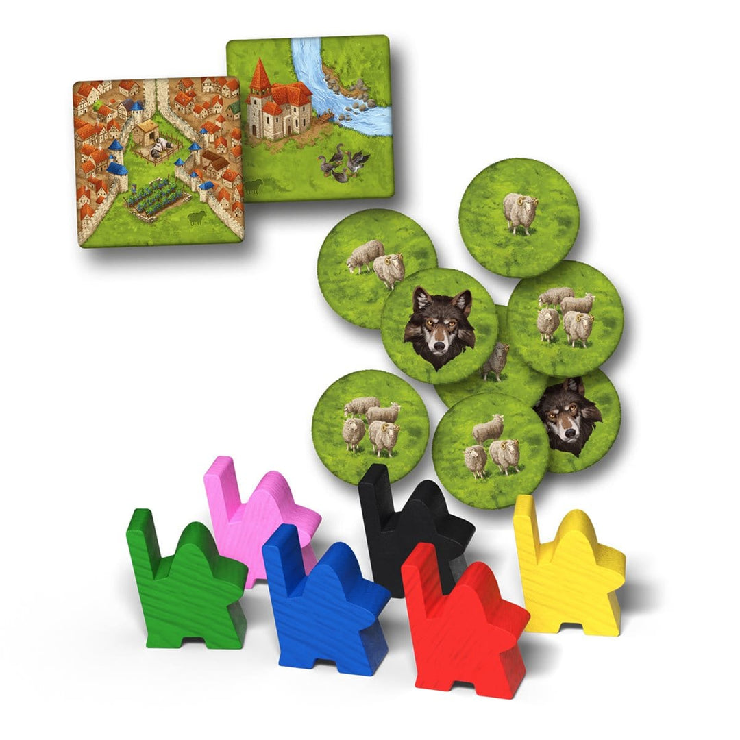 Carcassonne: Ext 9: Bergers & Moutons - Version 2025 (FR) JEUX - Famille