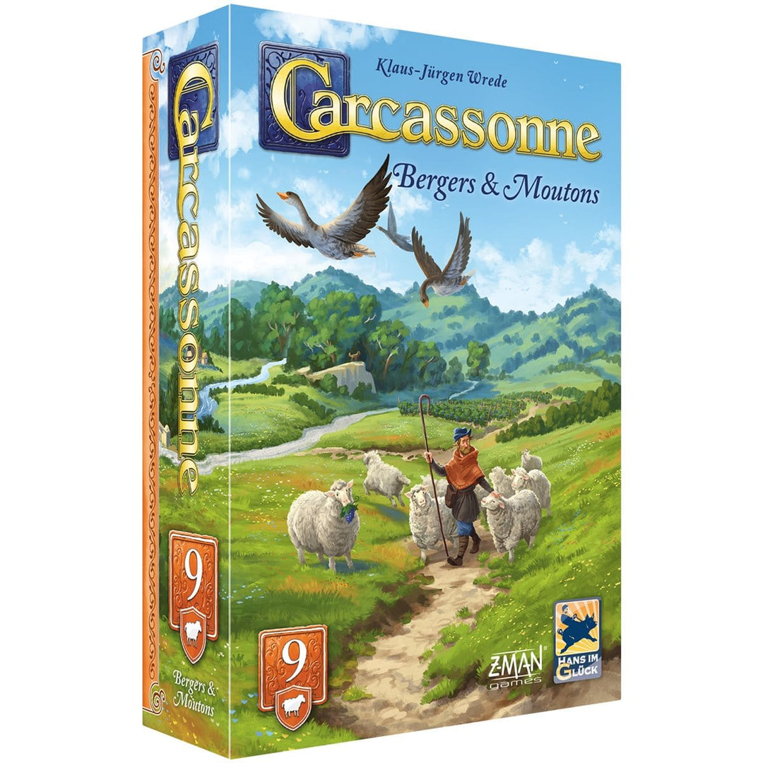 Carcassonne: Ext 9: Bergers & Moutons - Version 2025 (FR) JEUX - Famille