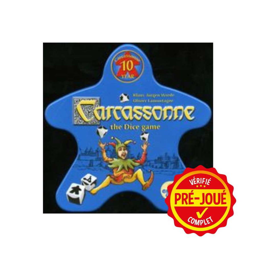 Carcassonne le jeu de dés (pré-joué) (FR) BAZAR - Bazar - Famille