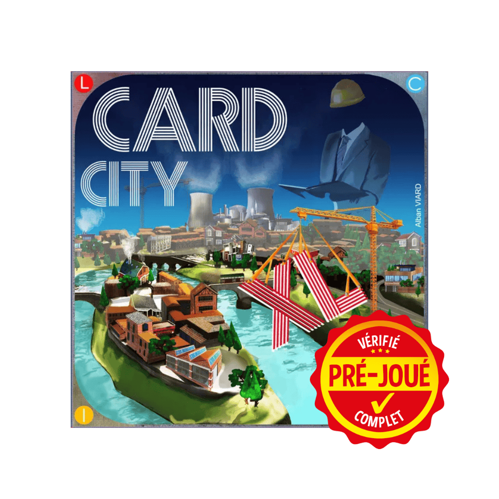 Card city XL (pré-joué) (ML) BAZAR - Bazar - Stratégie