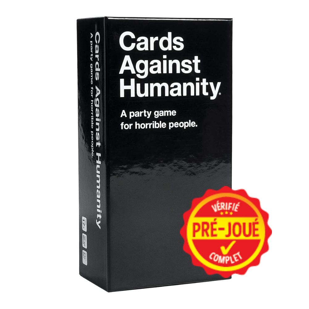 Cards Against Humanity (pré-joué) (EN) BAZAR - Bazar - Ambiance (party)