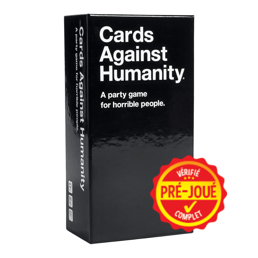 Cards Against Humanity (pré-joué) (EN) BAZAR - Bazar - Ambiance (party)