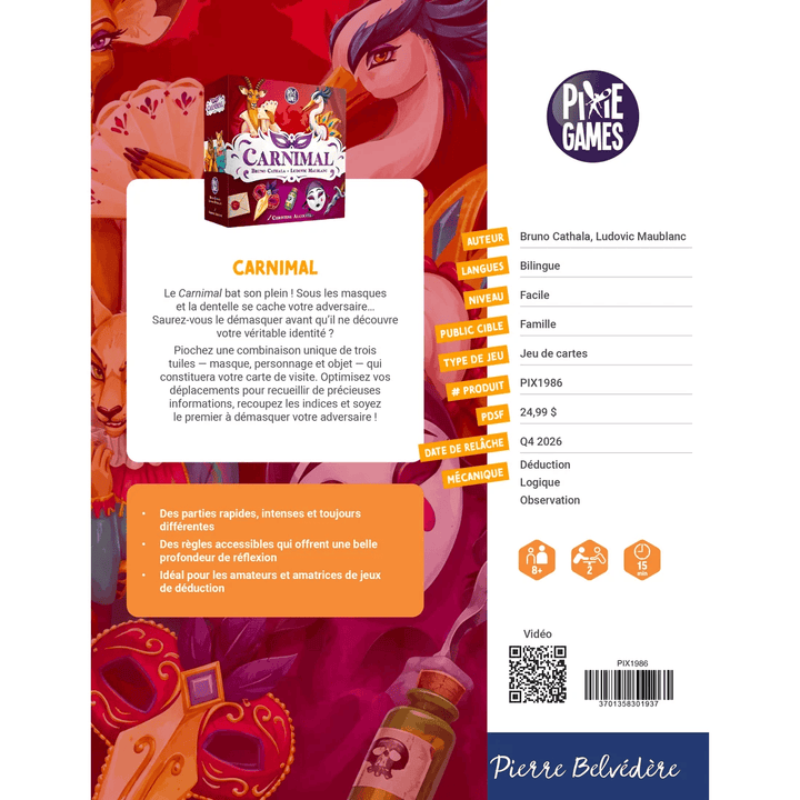 Carnimal (ML) JEUX - Deux joueurs