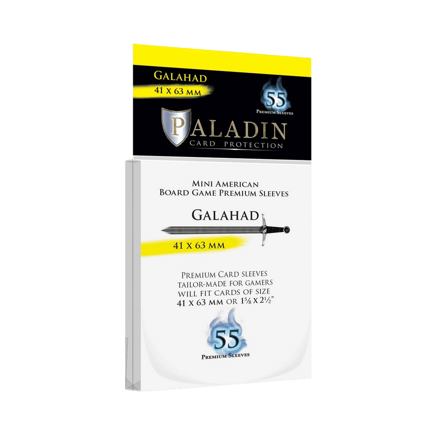 Paladin Sleeves - Galahad - 41 x 63mm (55) Cartables et portfolios - Sleeves - Mini-américaine