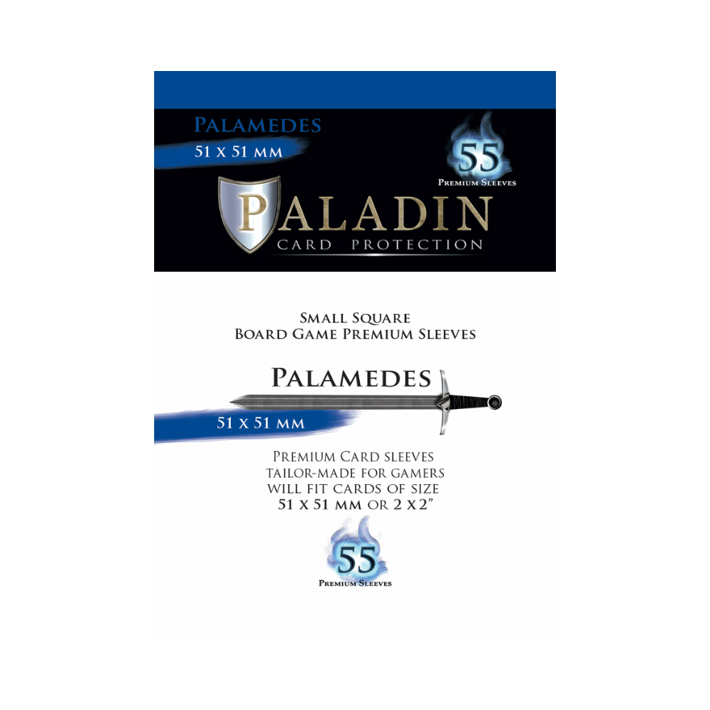 Paladin Sleeves - Palamedes - 51 x 51mm (55) Cartables et portfolios - Sleeves - Petit carré