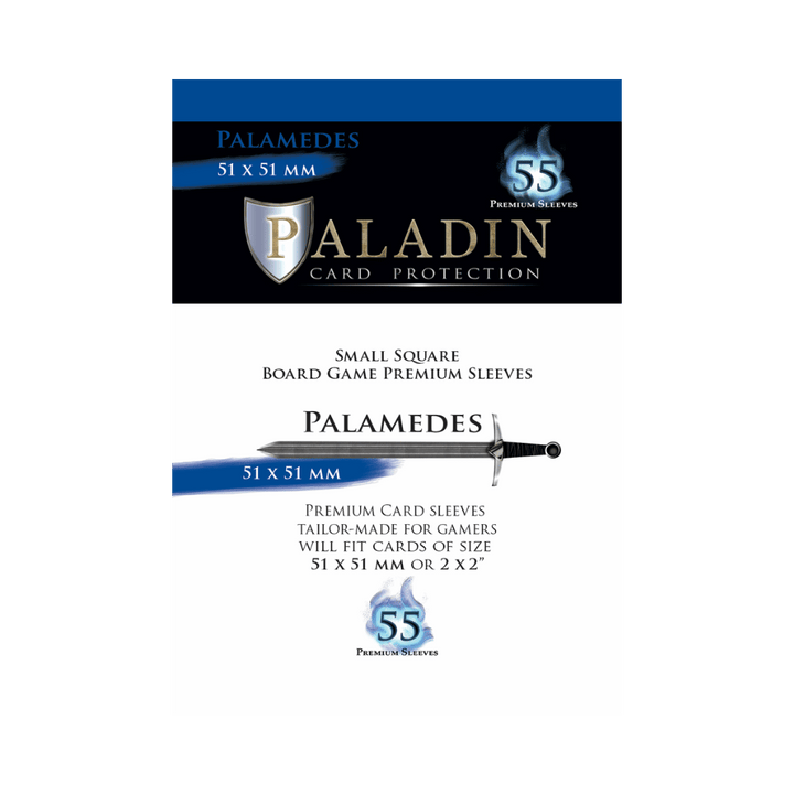 Paladin Sleeves - Palamedes - 51 x 51mm (55) Cartables et portfolios - Sleeves - Petit carré