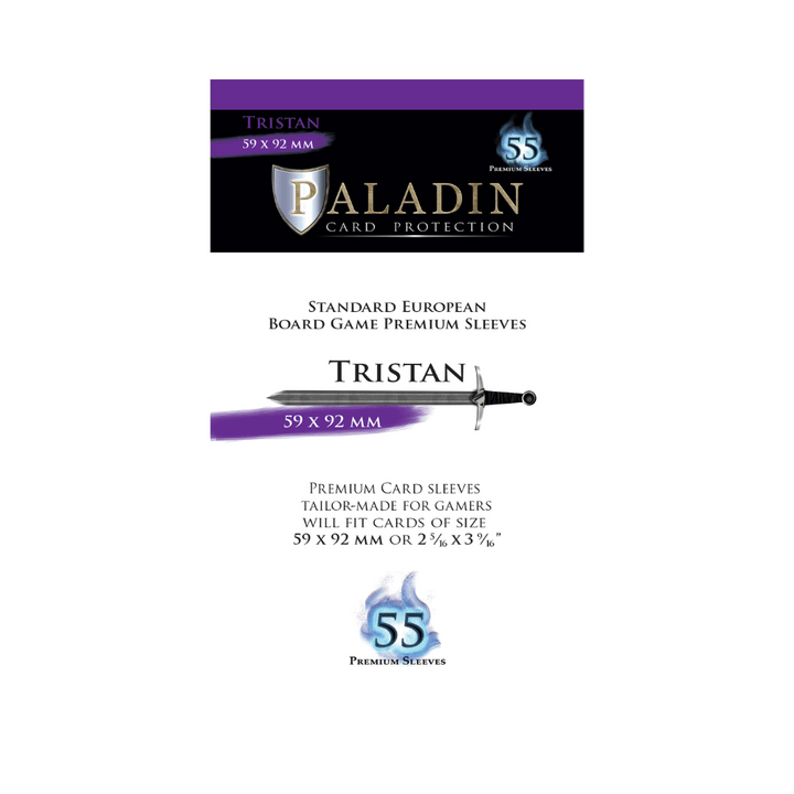 Paladin Sleeves - Tristan - 59 x 92mm (55) Cartables et portfolios - Sleeves - Standard européen