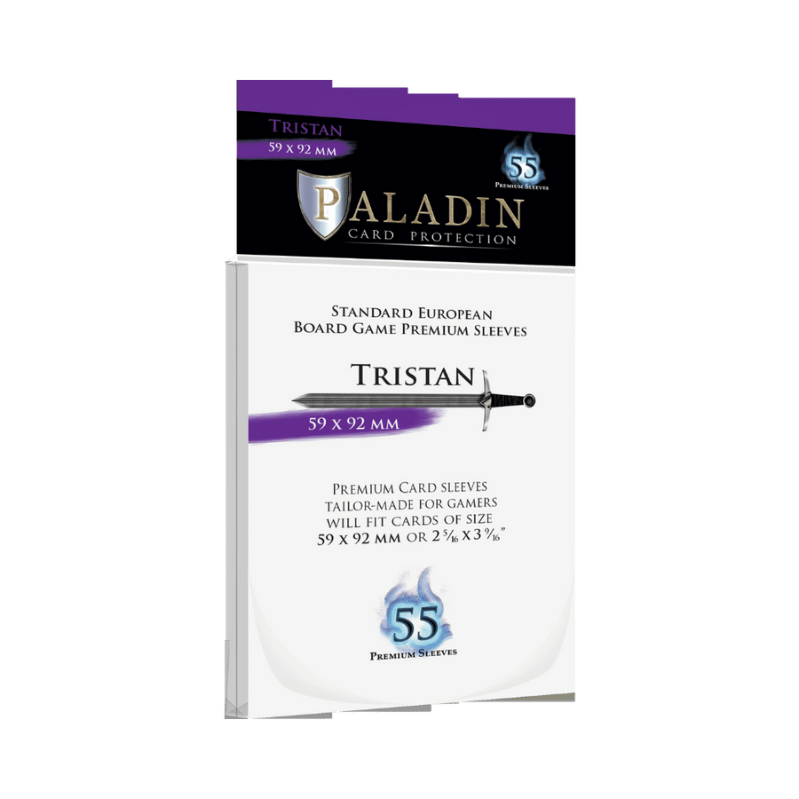 Paladin Sleeves - Tristan - 59 x 92mm (55) Cartables et portfolios - Sleeves - Standard européen