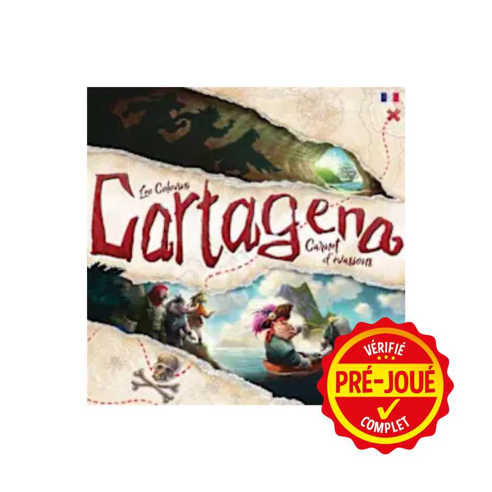 Cartagena: Carnet d'évasions (pré-joué) (FR) BAZAR - Bazar - Famille