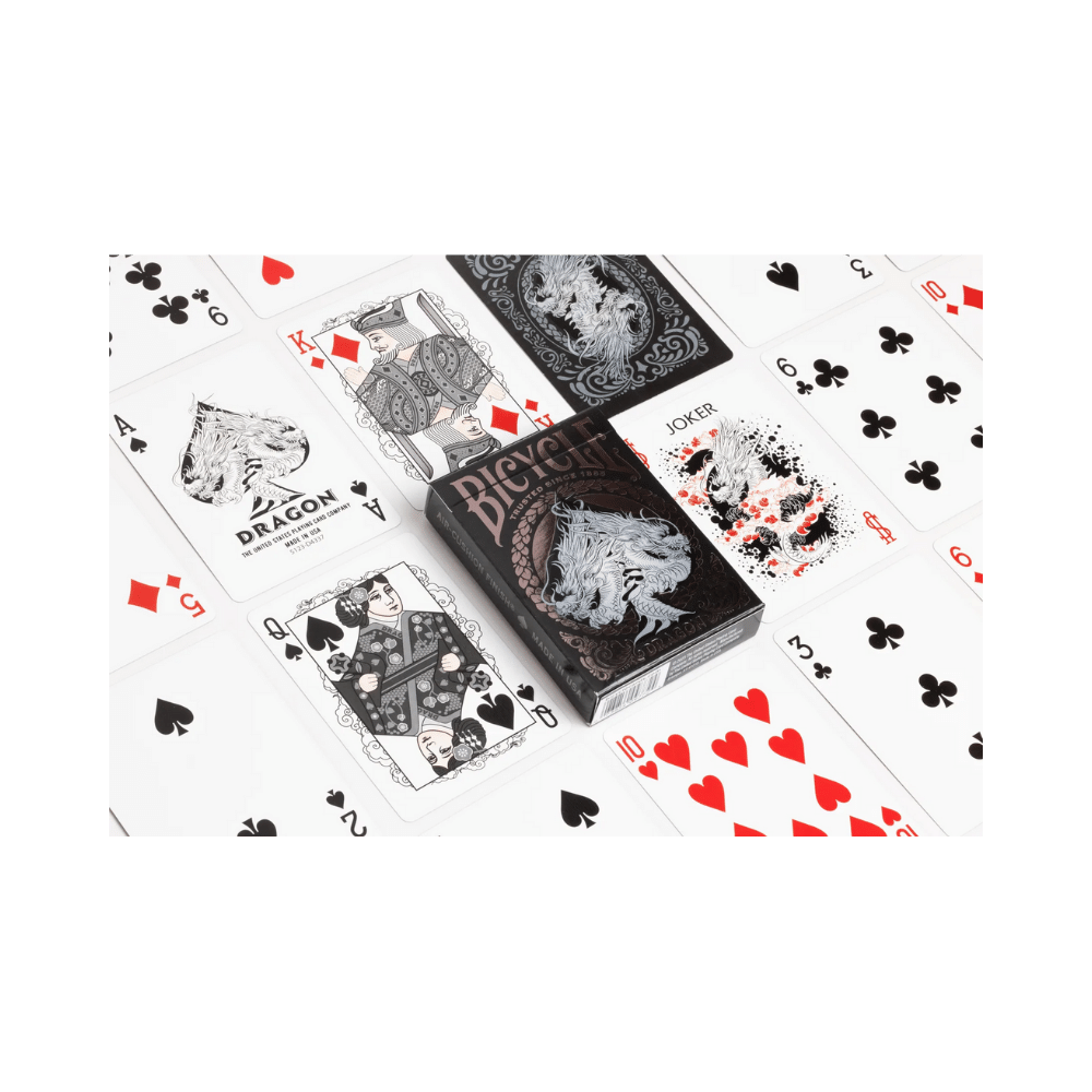 Cartes à jouer - Bicycle - Black Dragon (ML) JEUX - Cartes et Accessoires - Cartes à jouer