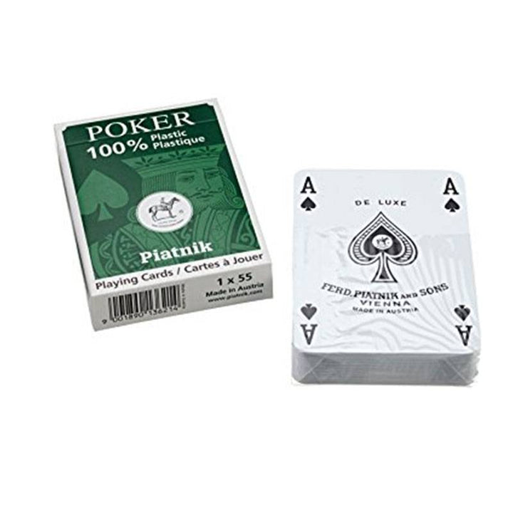 Cartes à jouer Poker - 100% plastique (1 paquet) JEUX - Cartes à jouer