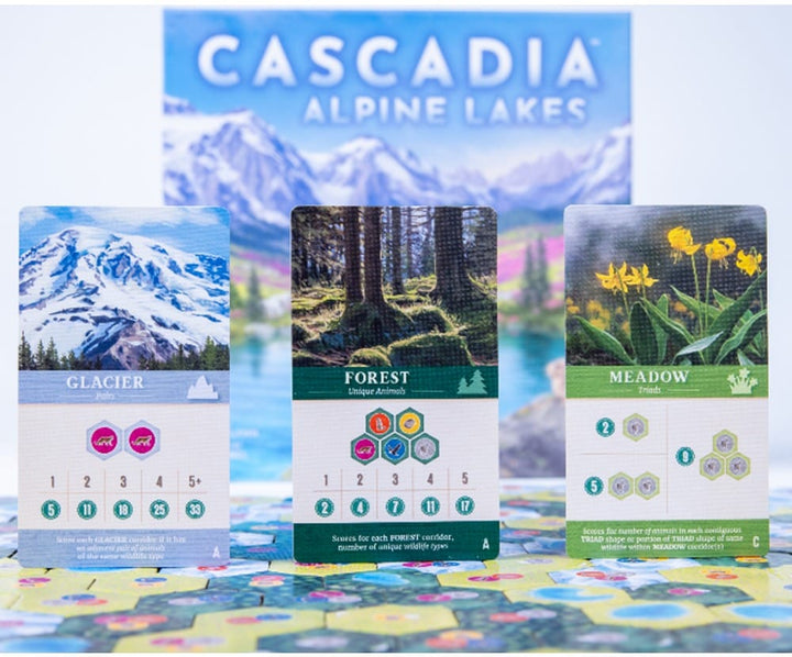 Cascadia: Alpine Lakes (EN) JEUX - Famille