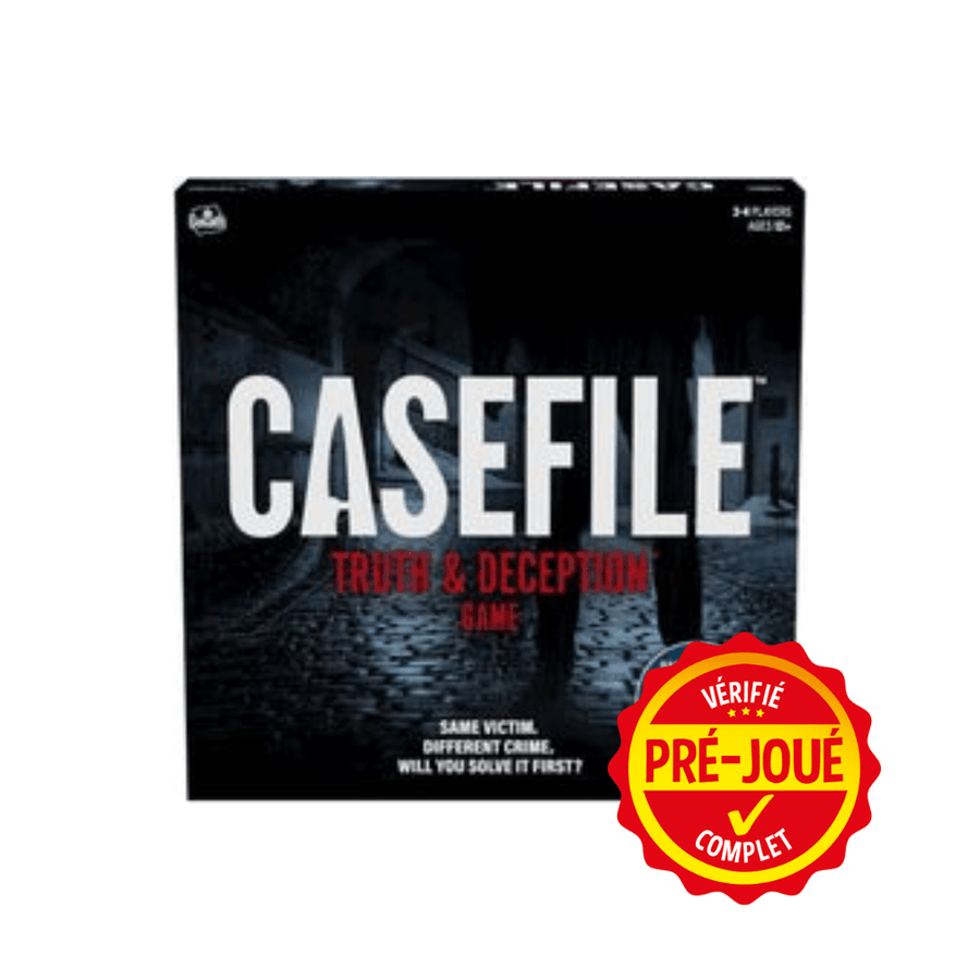 Casefile Truth & Deception (pré-joué) (EN) BAZAR - Bazar - Stratégie
