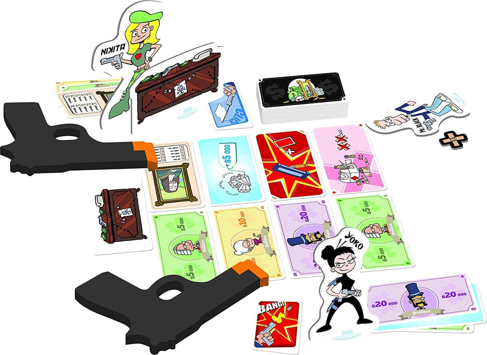 Cash 'n Guns - Second Edition: jeu de société | Meilleur prix!