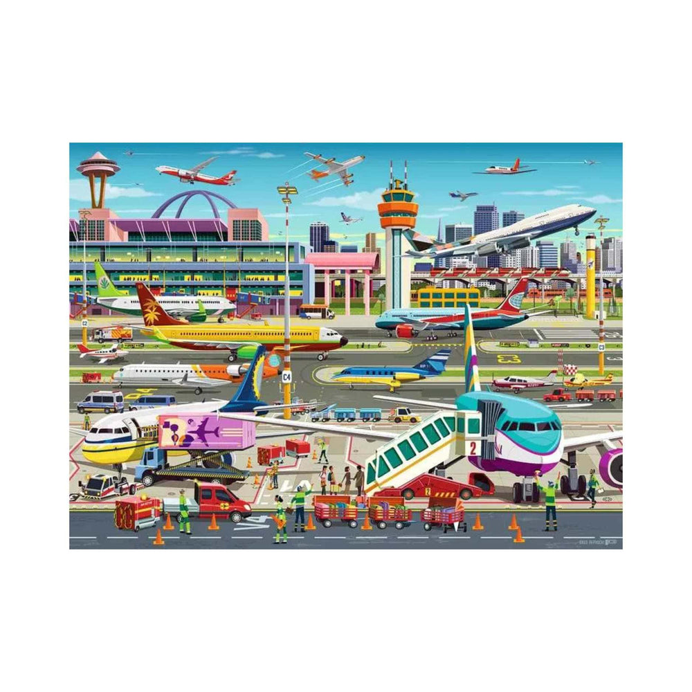 Airport Central (150 pcs) CASSE-TÊTE - 100 - 150 morceaux