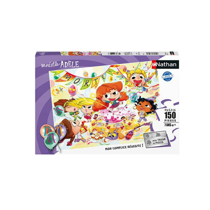 Anniversaire avec Mortelle Adele (Puzzle 150 pcs) CASSE-TÊTE - 100 - 150 morceaux