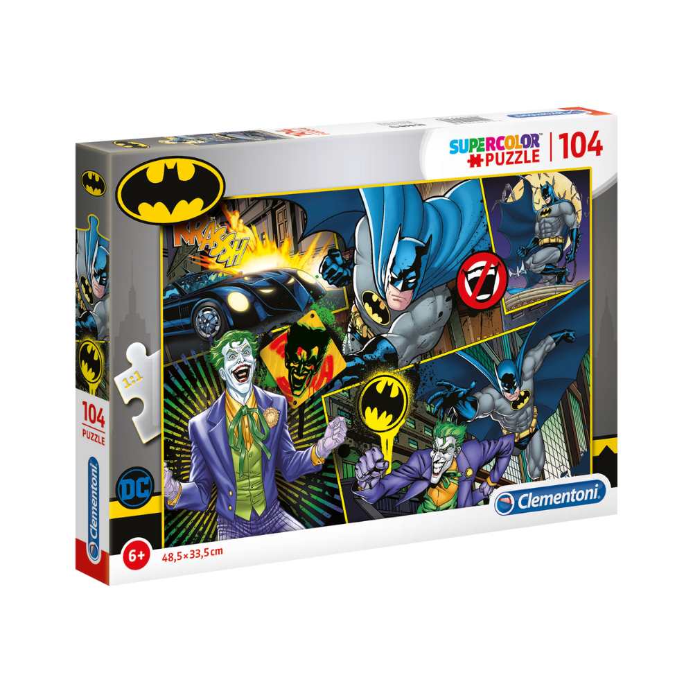 Batman - Batman vs. Joker (104 pcs) CASSE-TÊTE - 100 - 150 morceaux