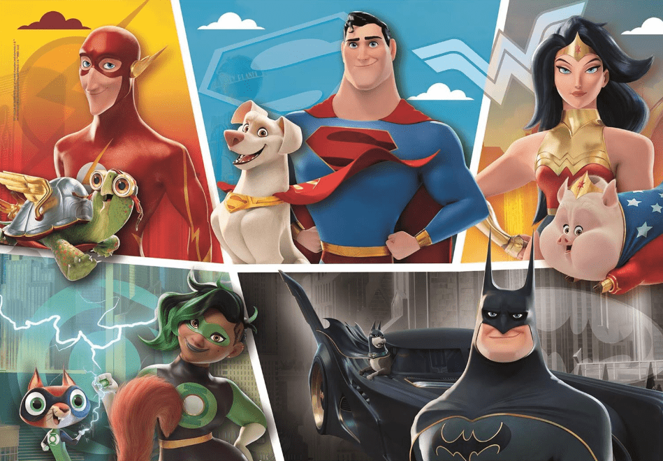 DC Comics - Super Pets (104 pcs) CASSE-TÊTE - 100 - 150 morceaux
