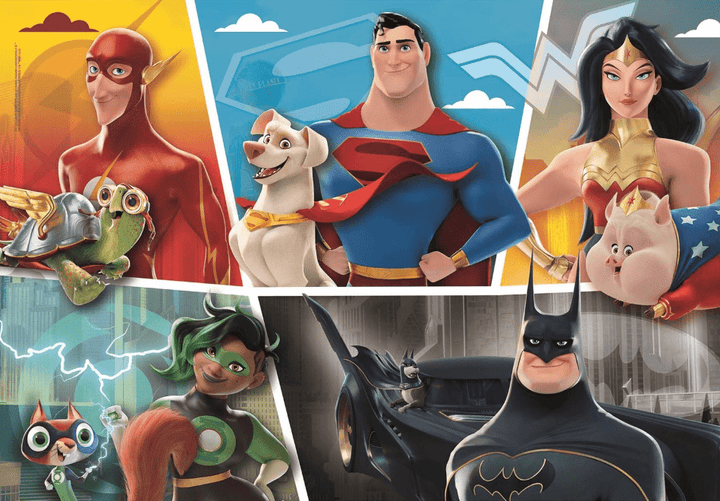 DC Comics - Super Pets (104 pcs) CASSE-TÊTE - 100 - 150 morceaux