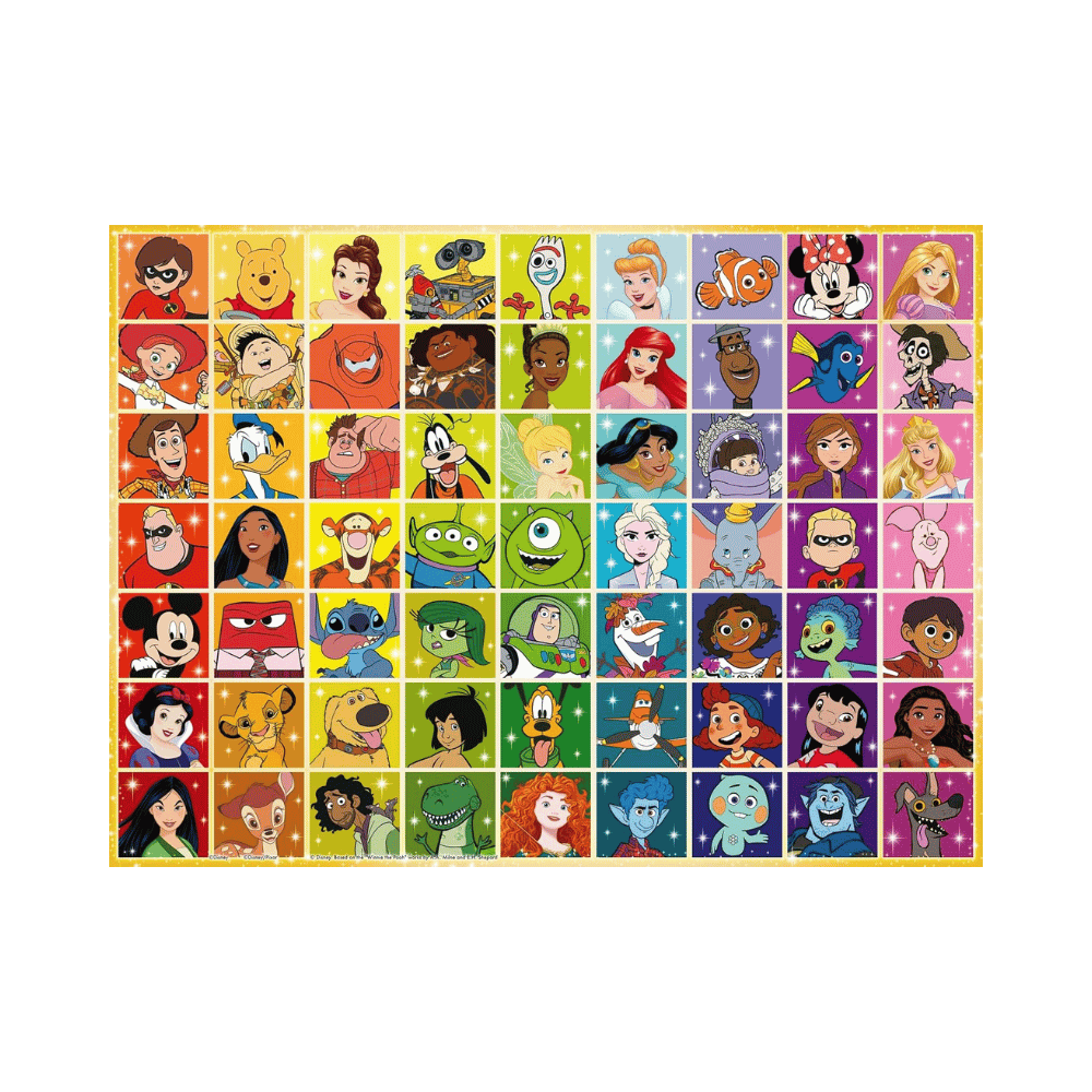 Disney Color Palette (100 pc) CASSE-TÊTE - 100 - 150 morceaux
