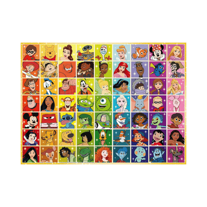Disney Color Palette (100 pc) CASSE-TÊTE - 100 - 150 morceaux