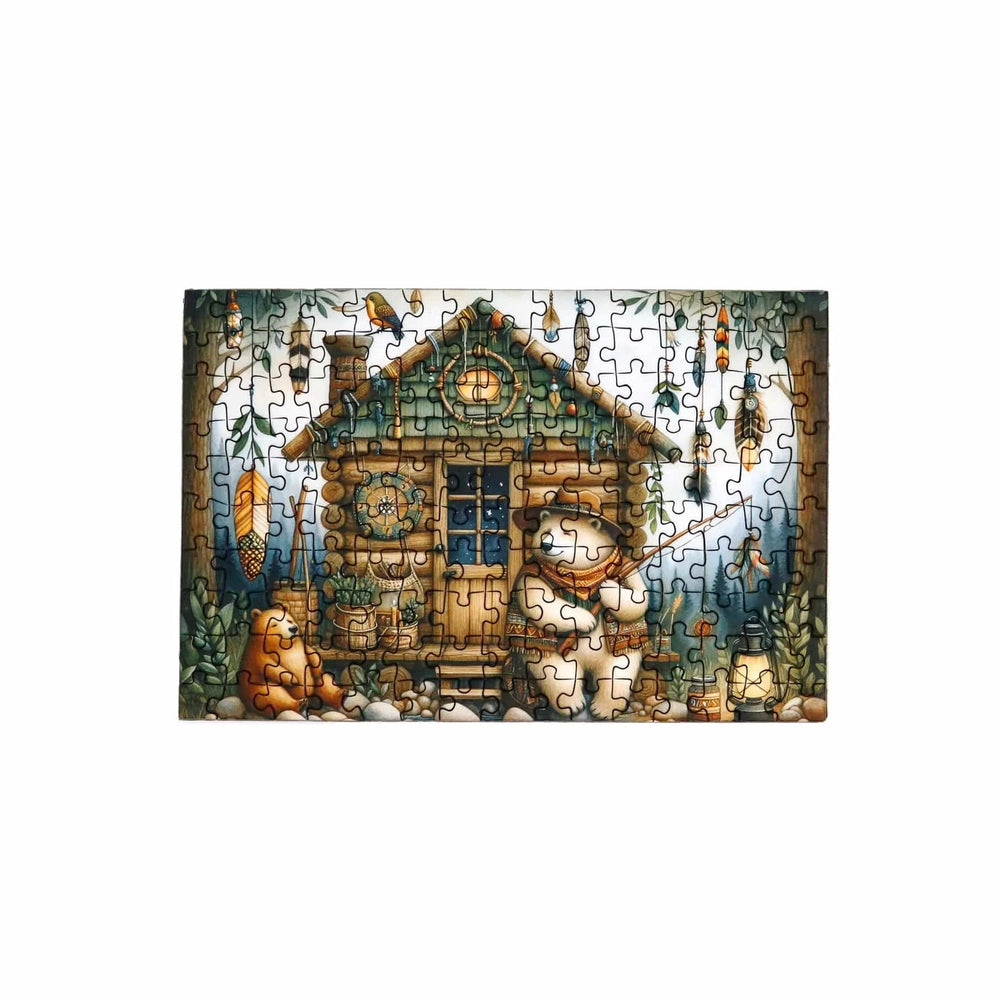 Father & Son (150 mini pcs) CASSE-TÊTE - 100 - 150 morceaux