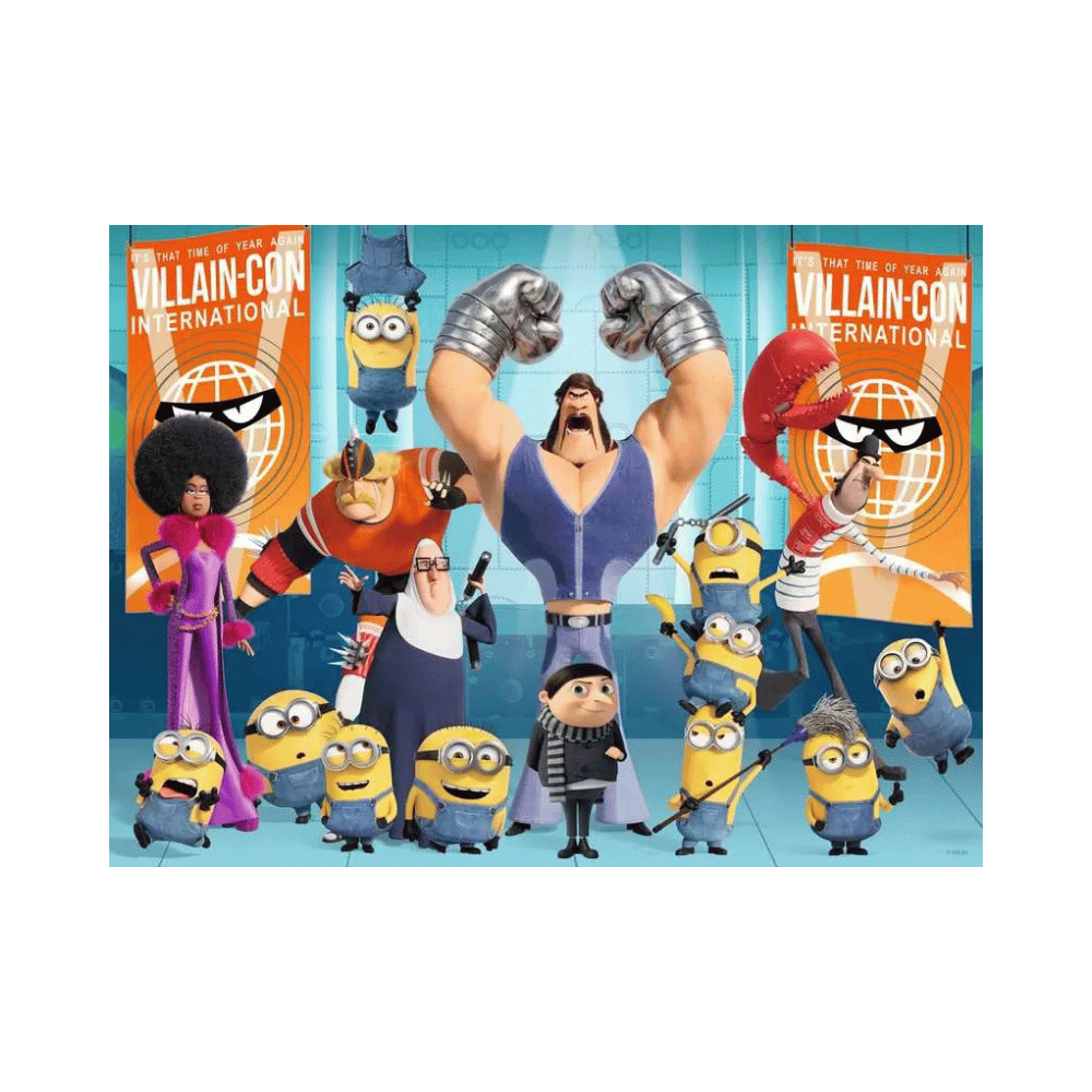 Minions 2: Rise of Gru (Puzzle 100 pcs XXL) CASSE-TÊTE - 100 - 150 morceaux