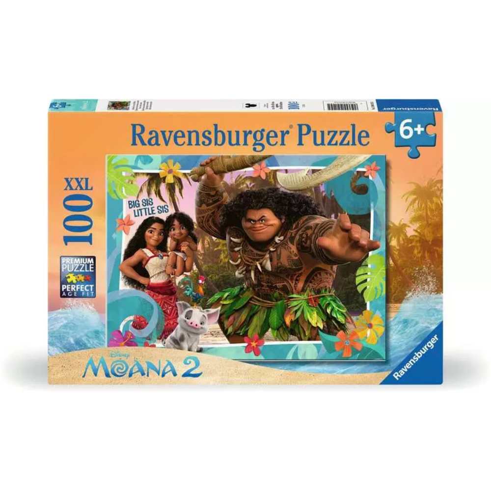 Moana 2 Exploring New Worlds (100 pcs) CASSE-TÊTE - 100 - 150 morceaux