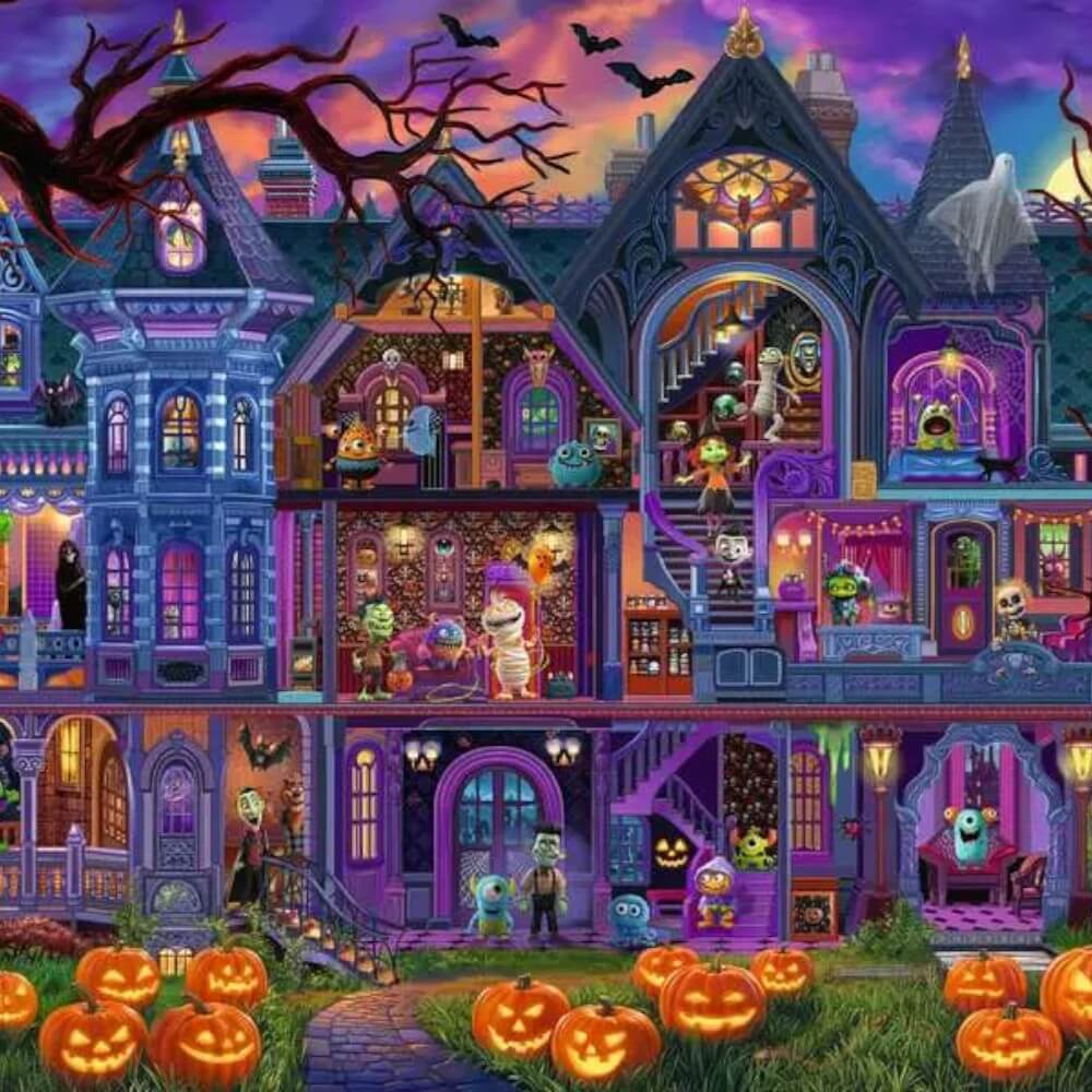 Monster House Party (Puzzle 100 pcs) CASSE-TÊTE - 100 - 150 morceaux
