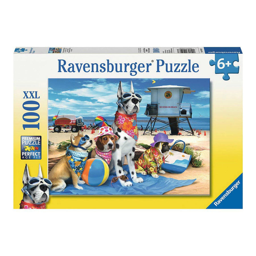 No Dogs on the Beach (Puzzle 100 pcs) CASSE-TÊTE - 100 - 150 morceaux