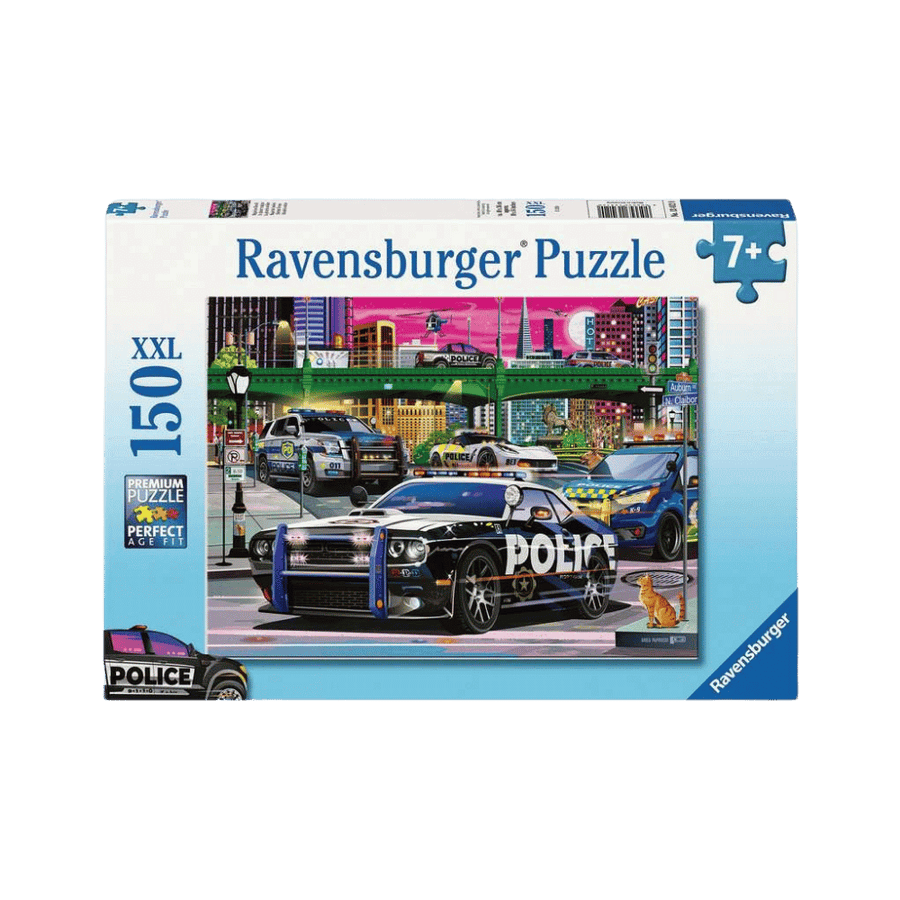 Police on Patrol (Puzzle 150  large pc) CASSE-TÊTE - 100 - 150 morceaux