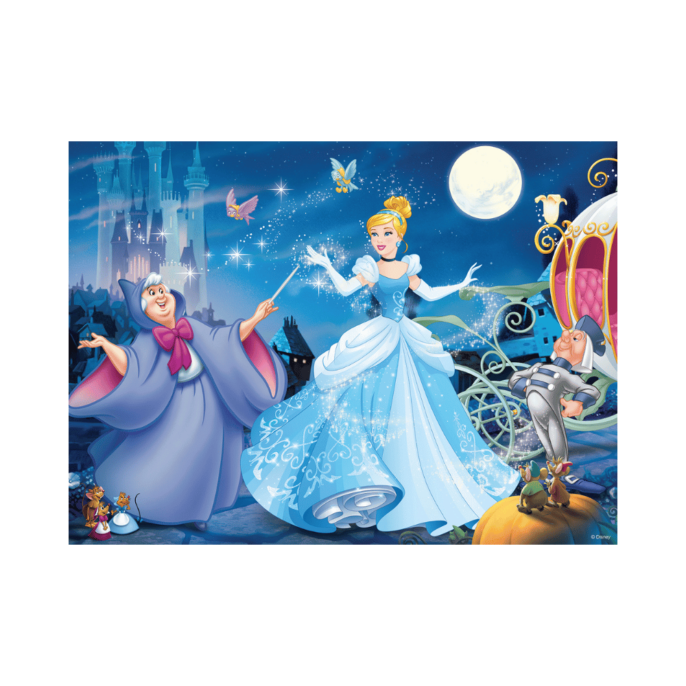 Puzzle 100 XXL: Adorable Cinderella CASSE-TÊTE - 100 - 150 morceaux