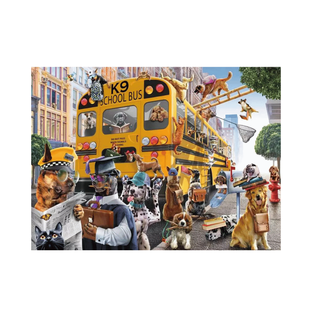 Puzzle XXL 150: Pet School Pals CASSE-TÊTE - 100 - 150 morceaux