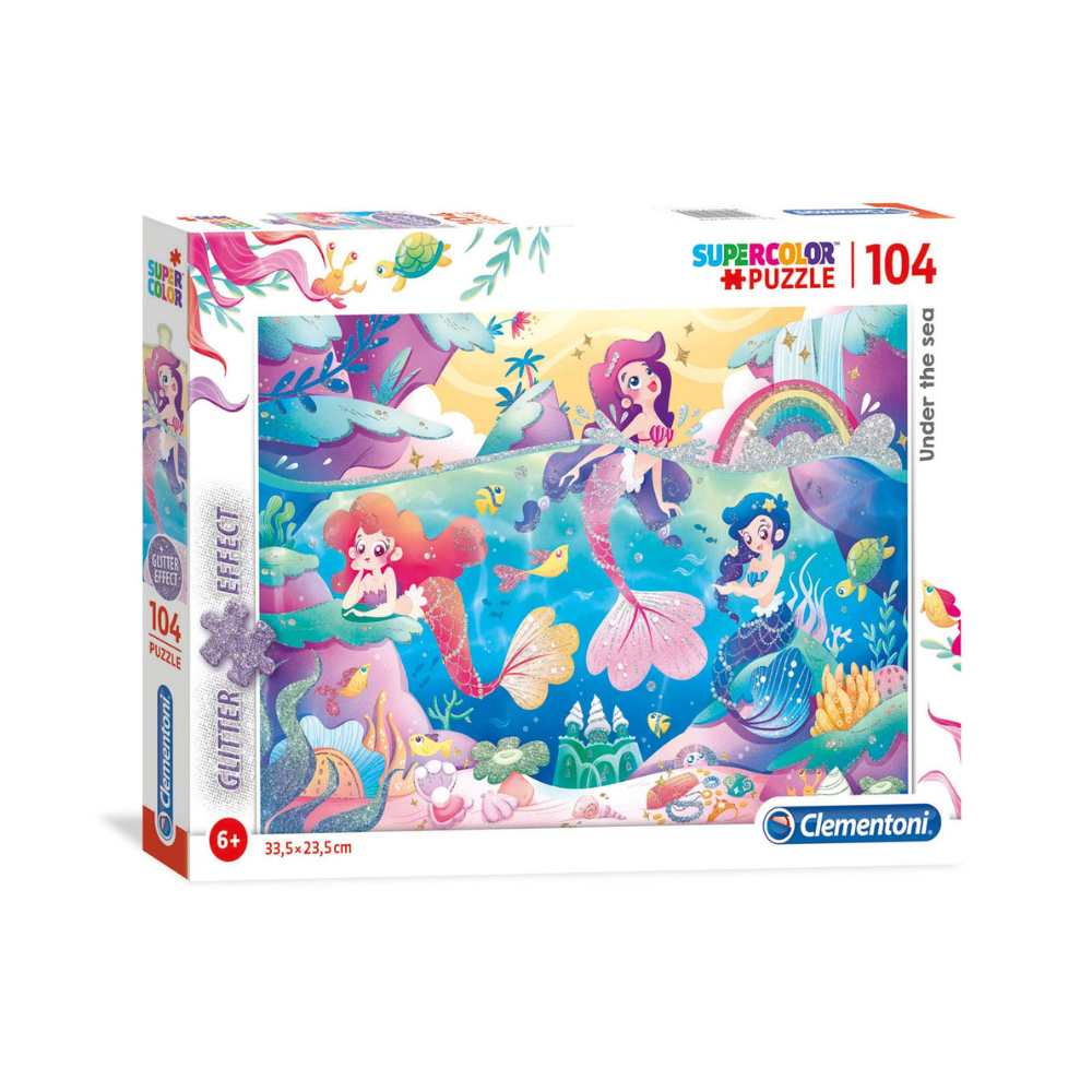 Sous la mer (104 pcs) CASSE-TÊTE - 100 - 150 morceaux