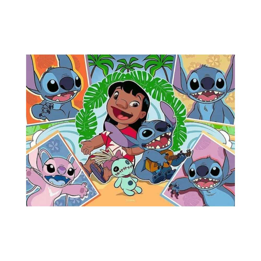 Stitch (4x100 pc) CASSE-TÊTE - 100 - 150 morceaux
