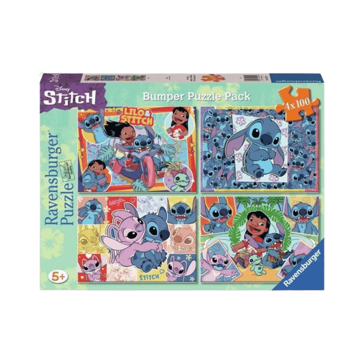 Stitch (4x100 pc) CASSE-TÊTE - 100 - 150 morceaux