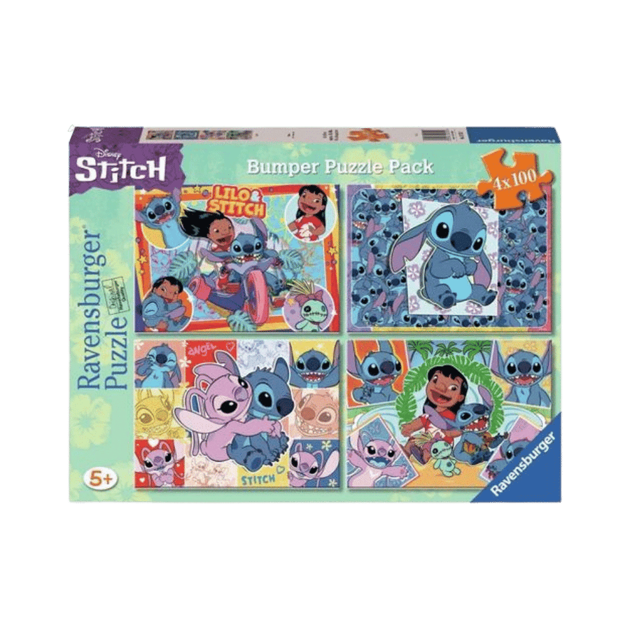 Stitch (4x100 pc) CASSE-TÊTE - 100 - 150 morceaux