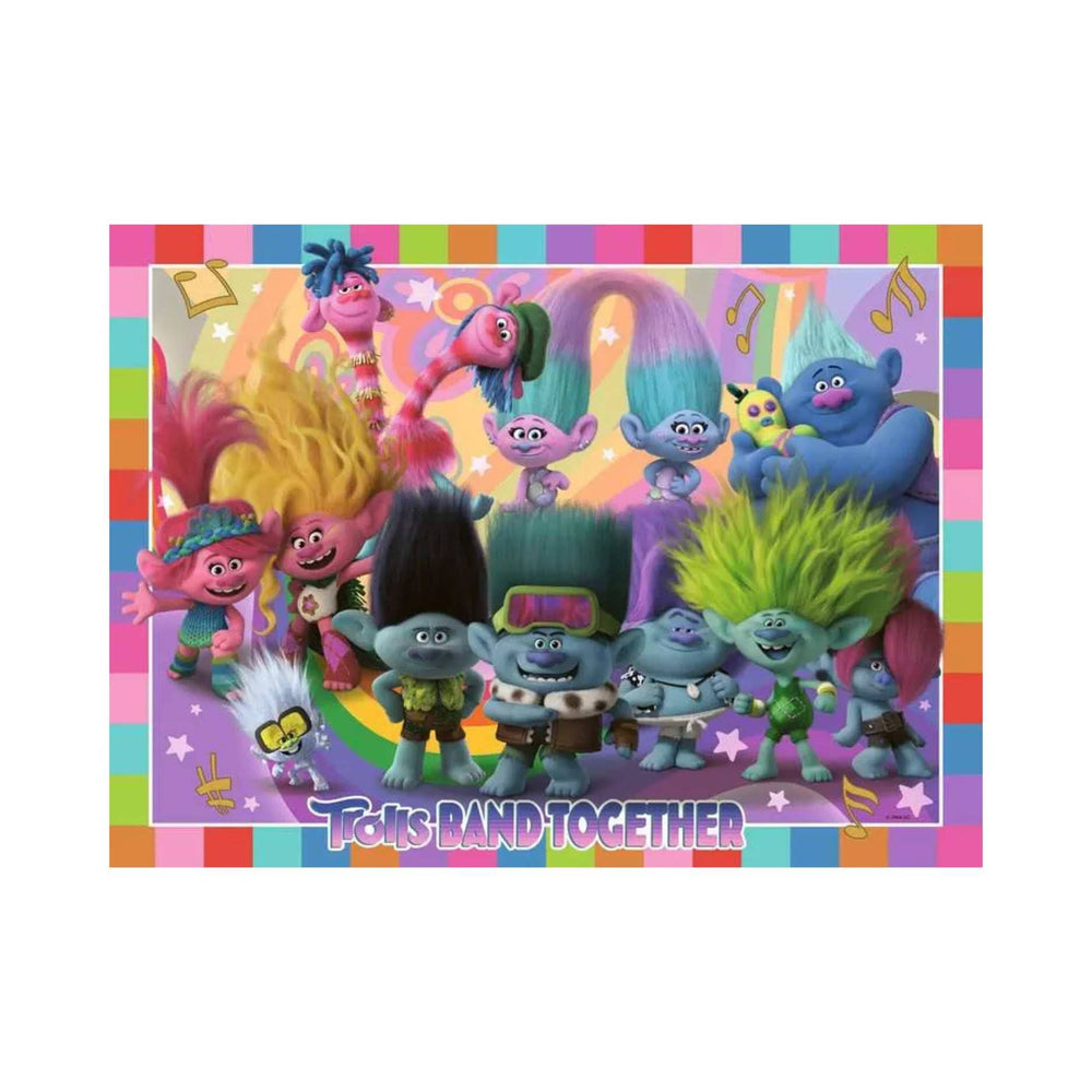 Trolls Band Together (100 pcs) CASSE-TÊTE - 100 - 150 morceaux