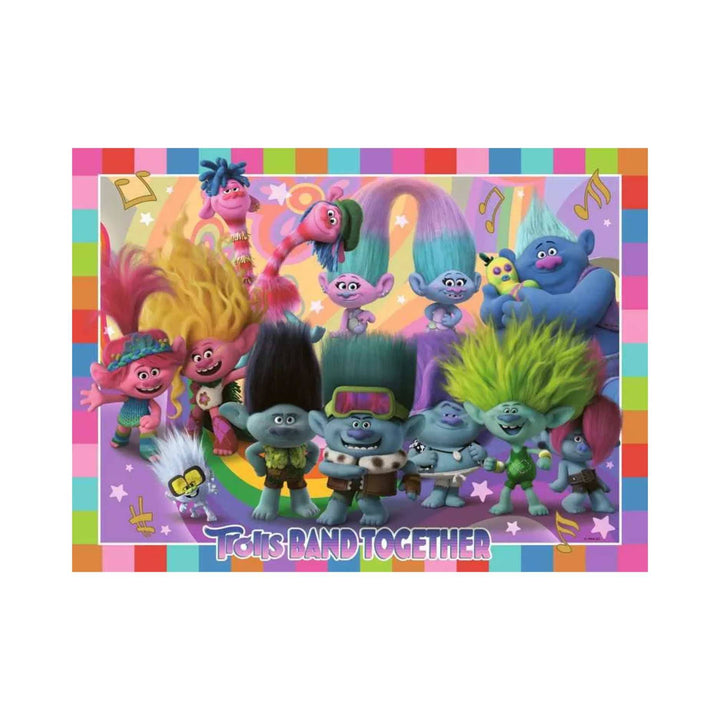 Trolls Band Together (100 pcs) CASSE-TÊTE - 100 - 150 morceaux