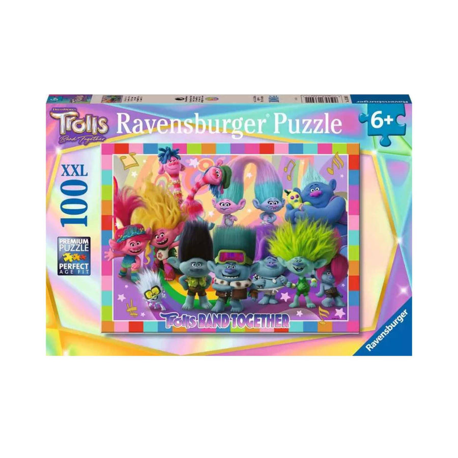 Trolls Band Together (100 pcs) CASSE-TÊTE - 100 - 150 morceaux